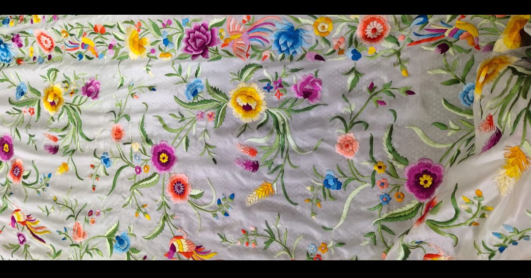 Raanibahar Parsi saree Saffron fashion