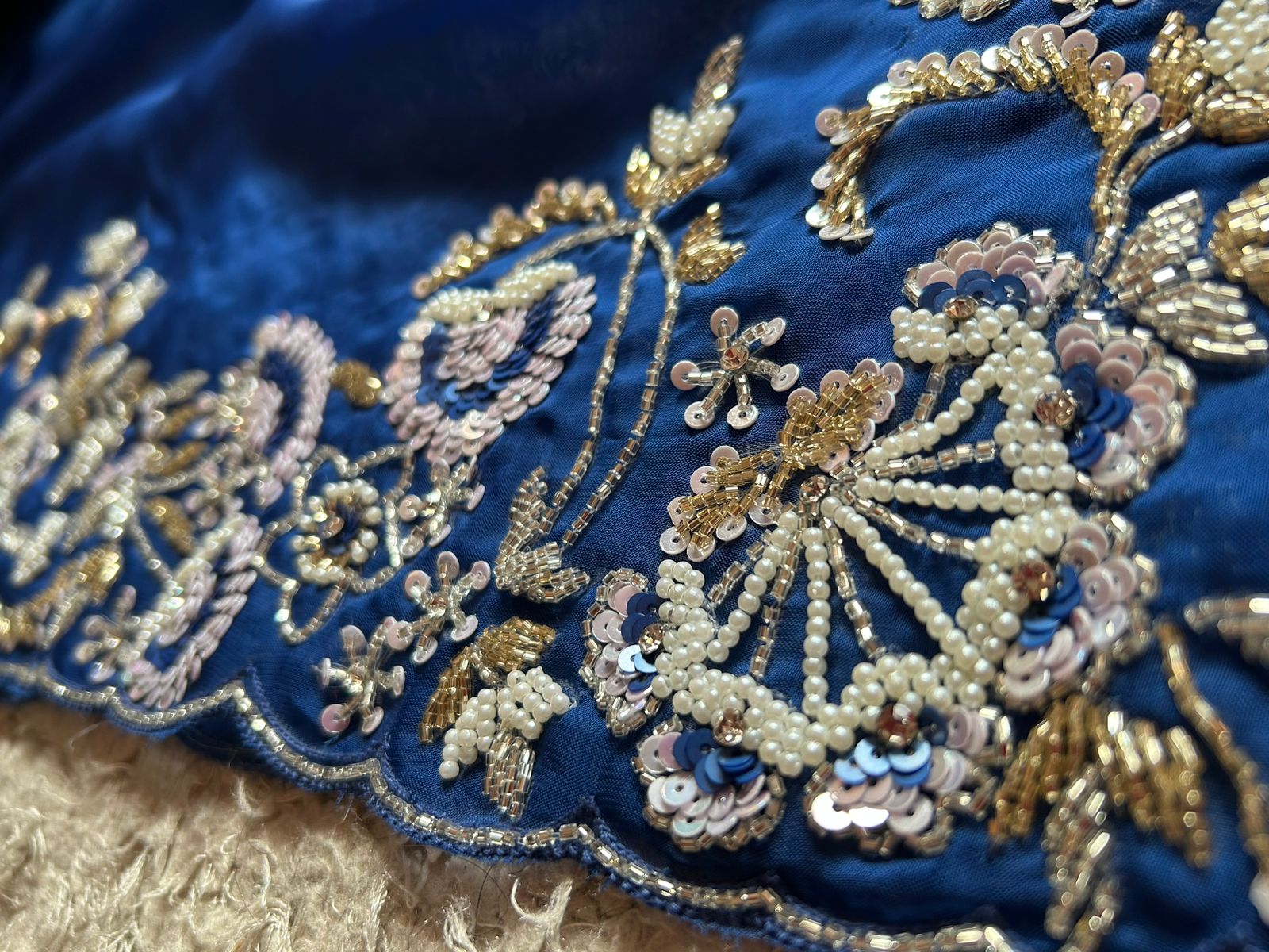 Trending organza silk saree - Saffronfashionindia