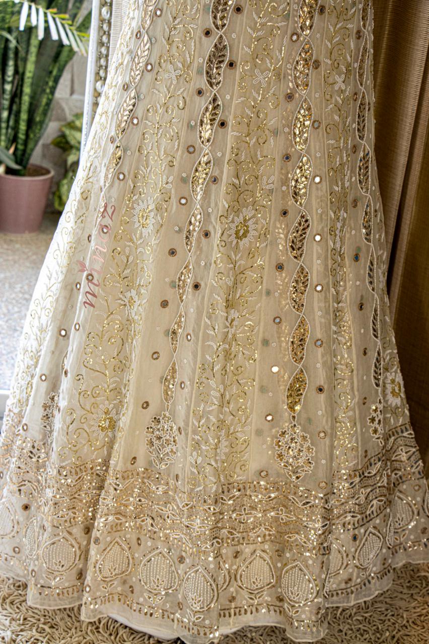 Mahavir elegant Anarkali dress - Saffronfashionindia