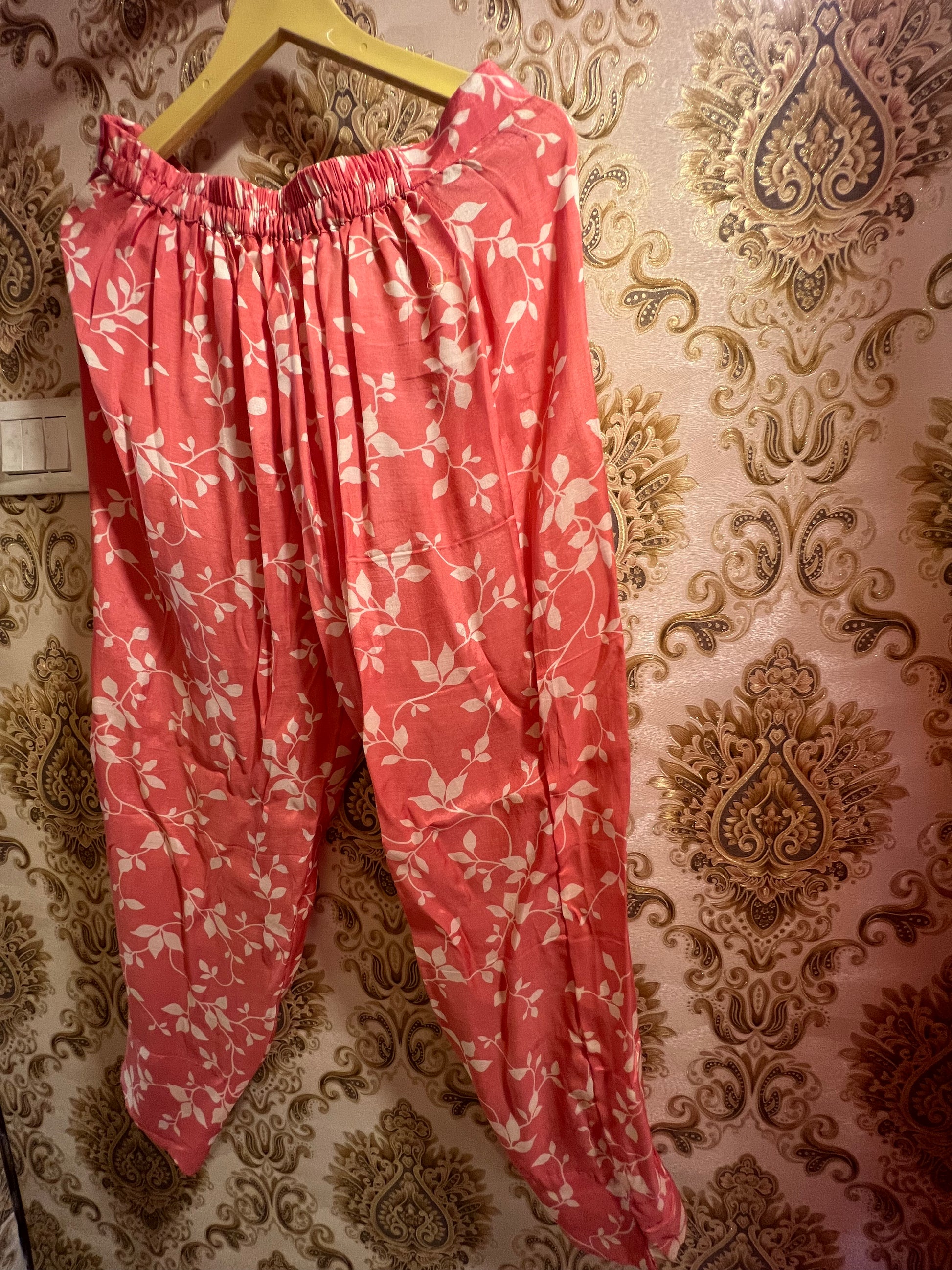 Peach beautiful cord set women clothing cord set SaffronFashion