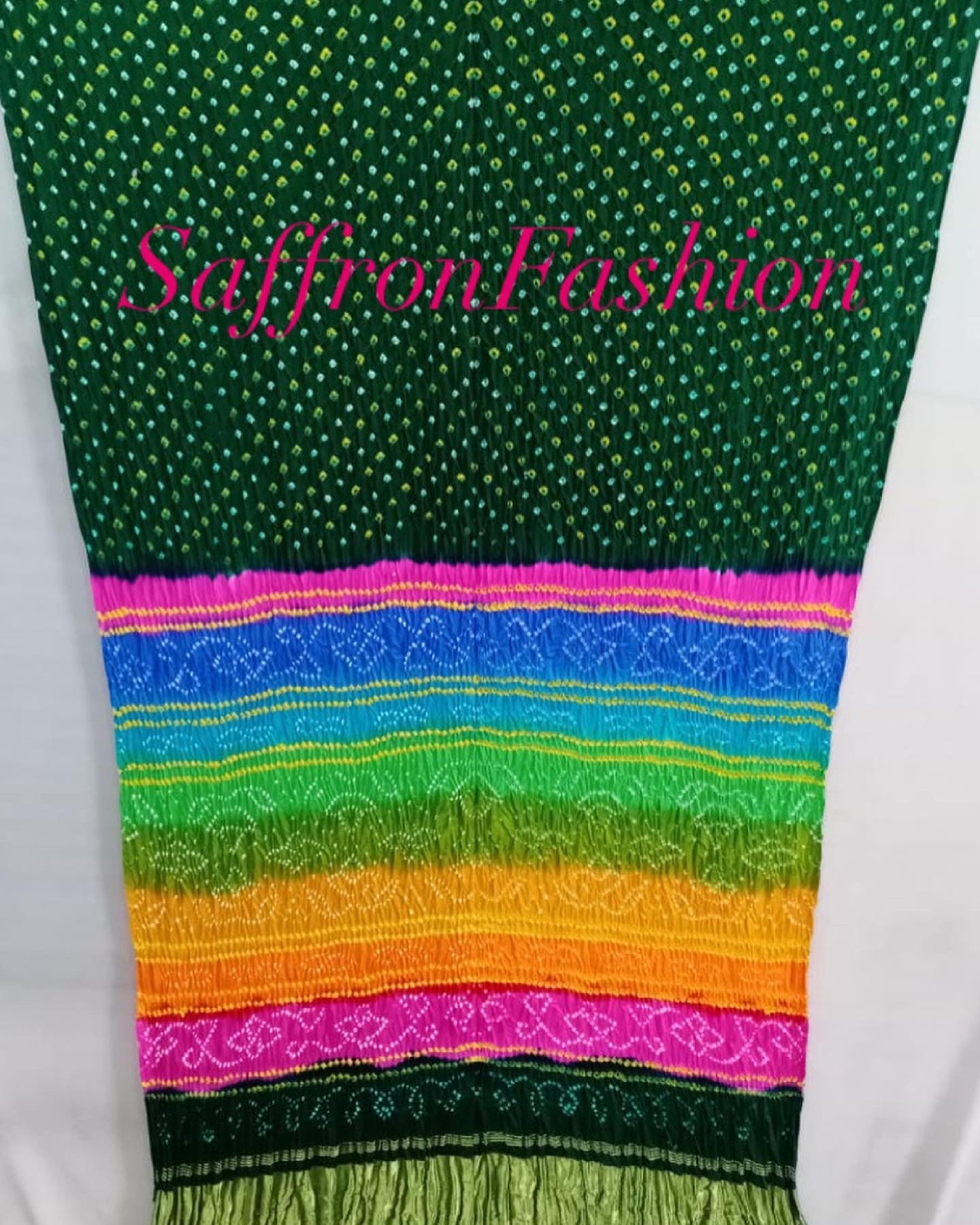 Gajji silk saree - Saffronfashionindia