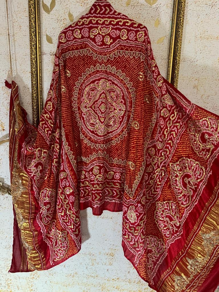 Sahiba gajji silk dupatta - Saffronfashionindia