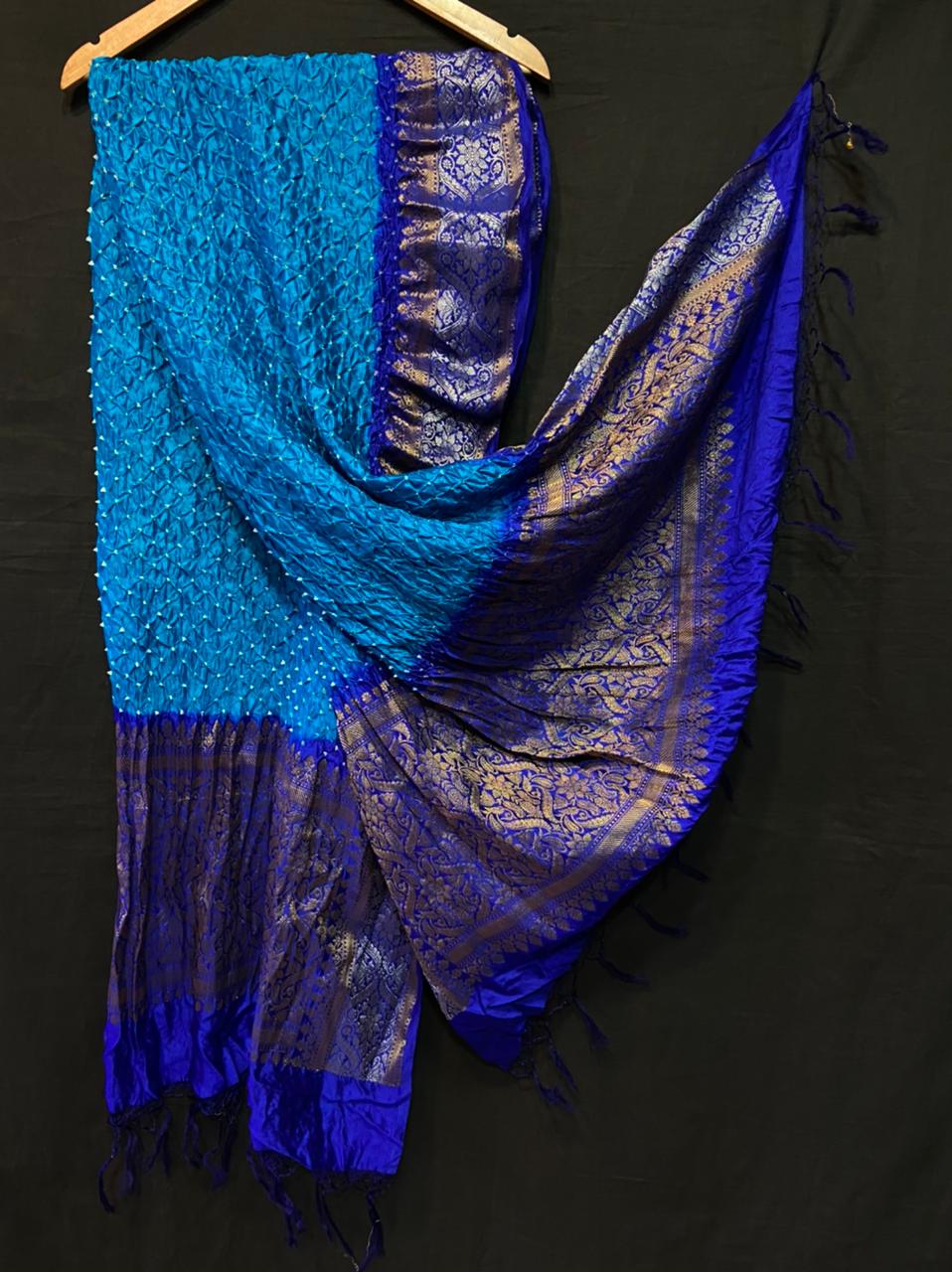 Xenish kanjivaram dupatta - Saffronfashionindia
