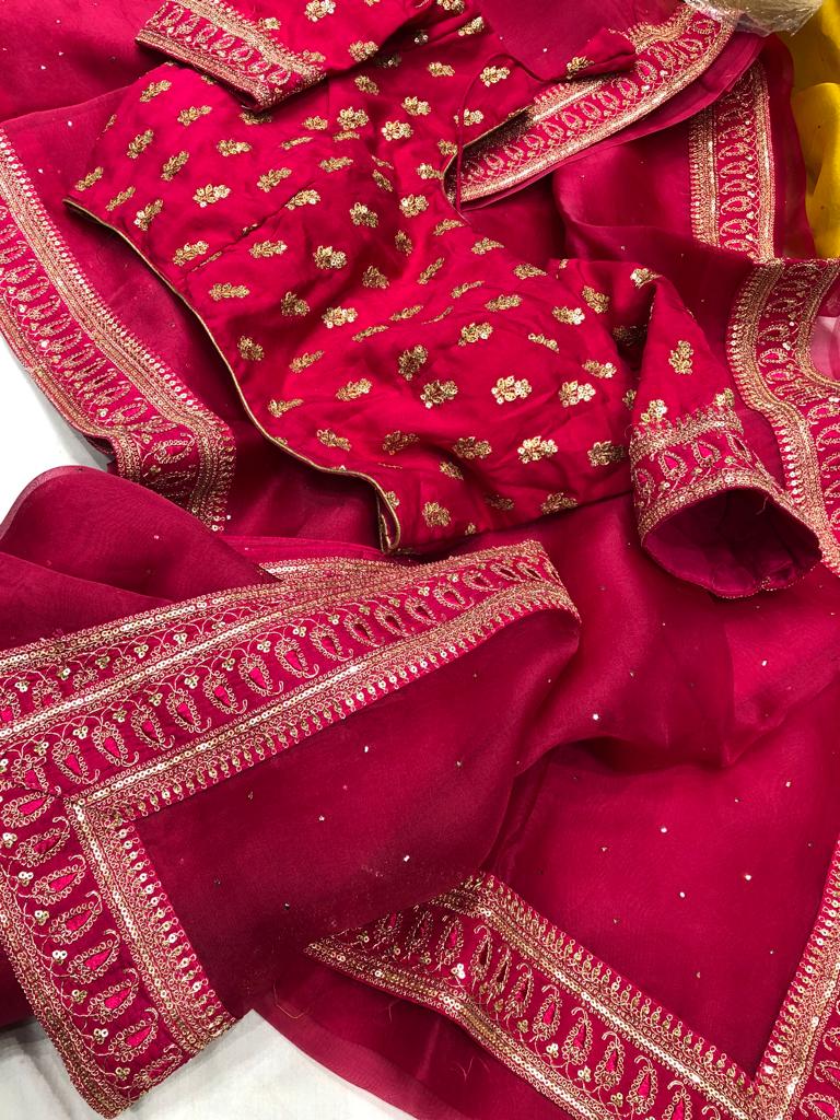Sabyasachi inspired Mukesh saree - Saffronfashionindia
