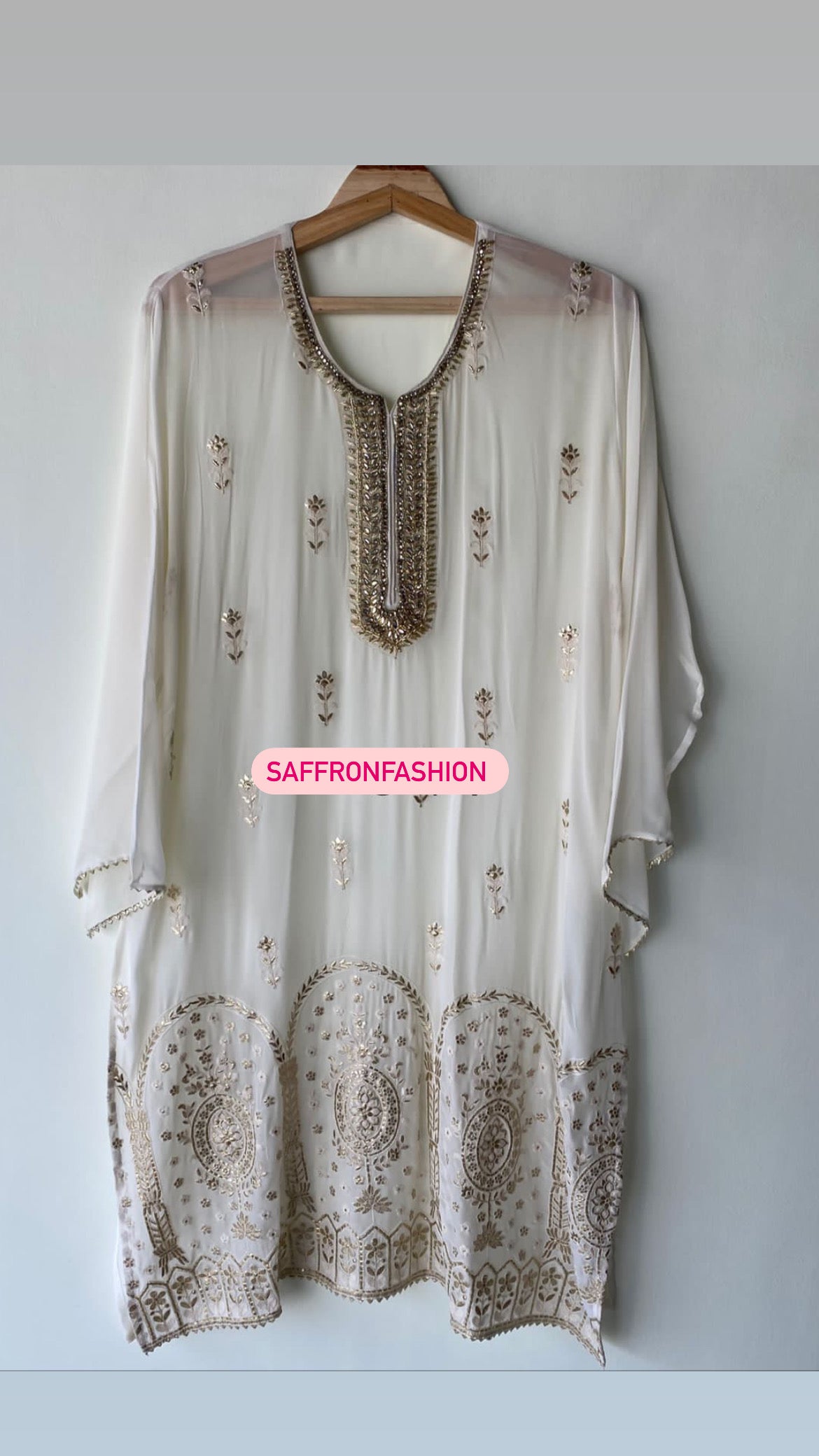 Kanika kurta dress - Saffronfashionindia
