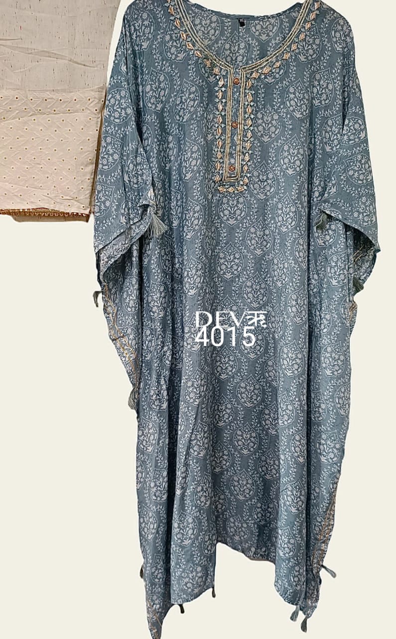 Arzika kaftan set - Saffronfashionindia