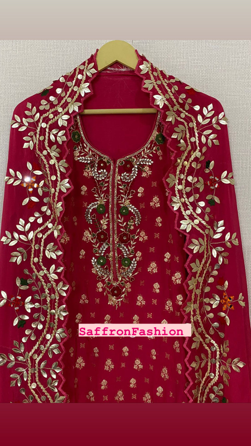 Ozora inspired lehanga choli - Saffronfashionindia