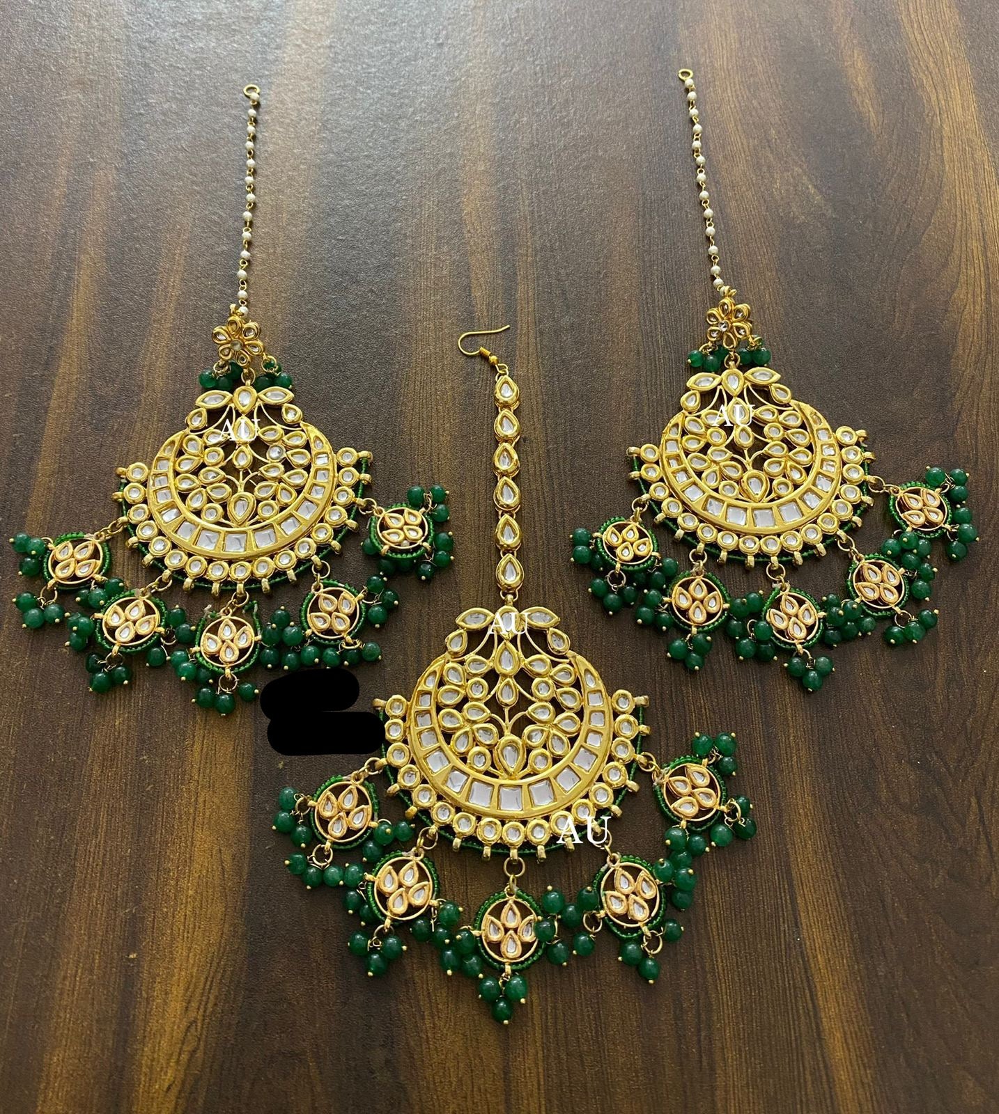 Moksh tikka set - Saffronfashionindia