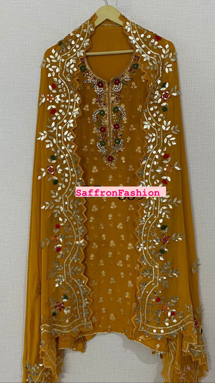 Ozora inspired lehanga choli - Saffronfashionindia
