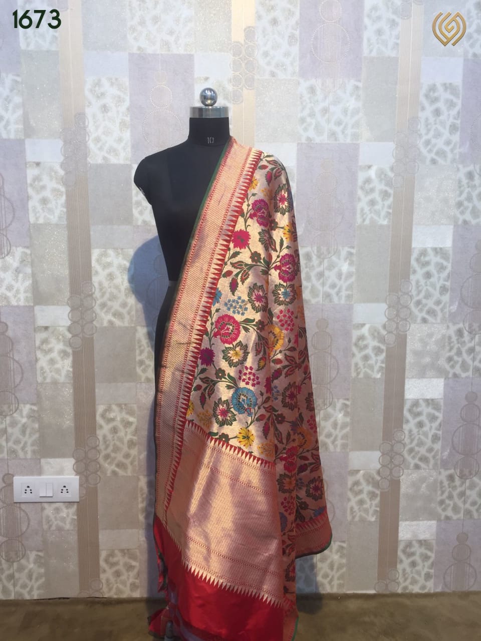 Tilfi Katan dupatta - Saffronfashionindia