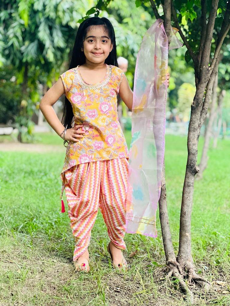 Cutie kids dress - Saffronfashionindia