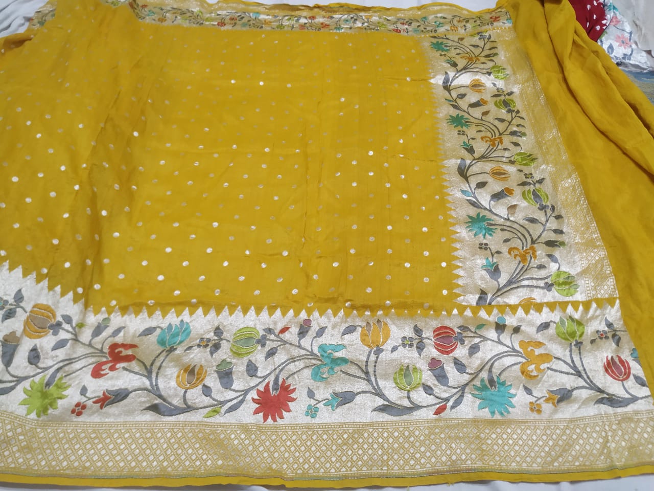 Tussar handloom saree - Saffronfashionindia