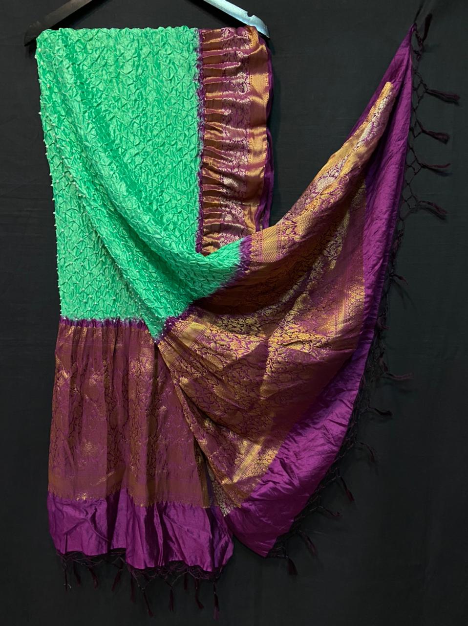 Xenish kanjivaram dupatta - Saffronfashionindia