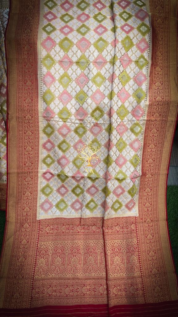 Rimjhim soft silk saree - Saffronfashionindia