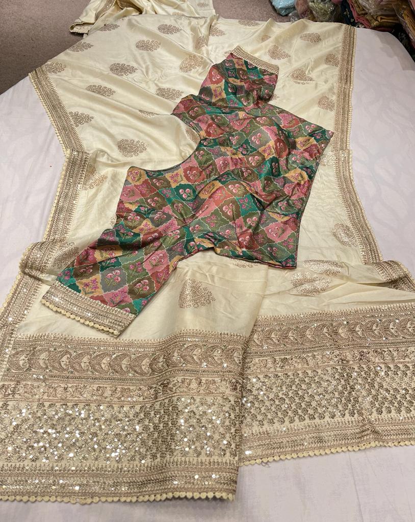 Safrina Monga saree - Saffronfashionindia