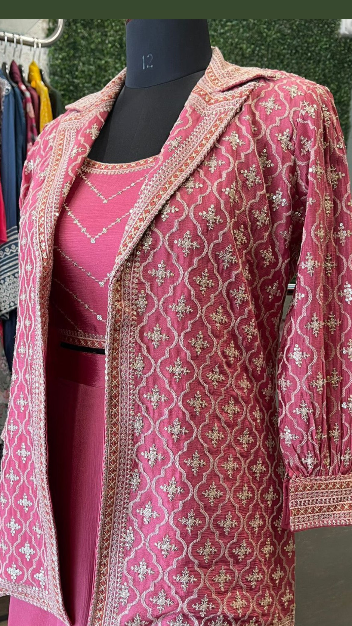 Pinkmania cord set - Saffronfashionindia