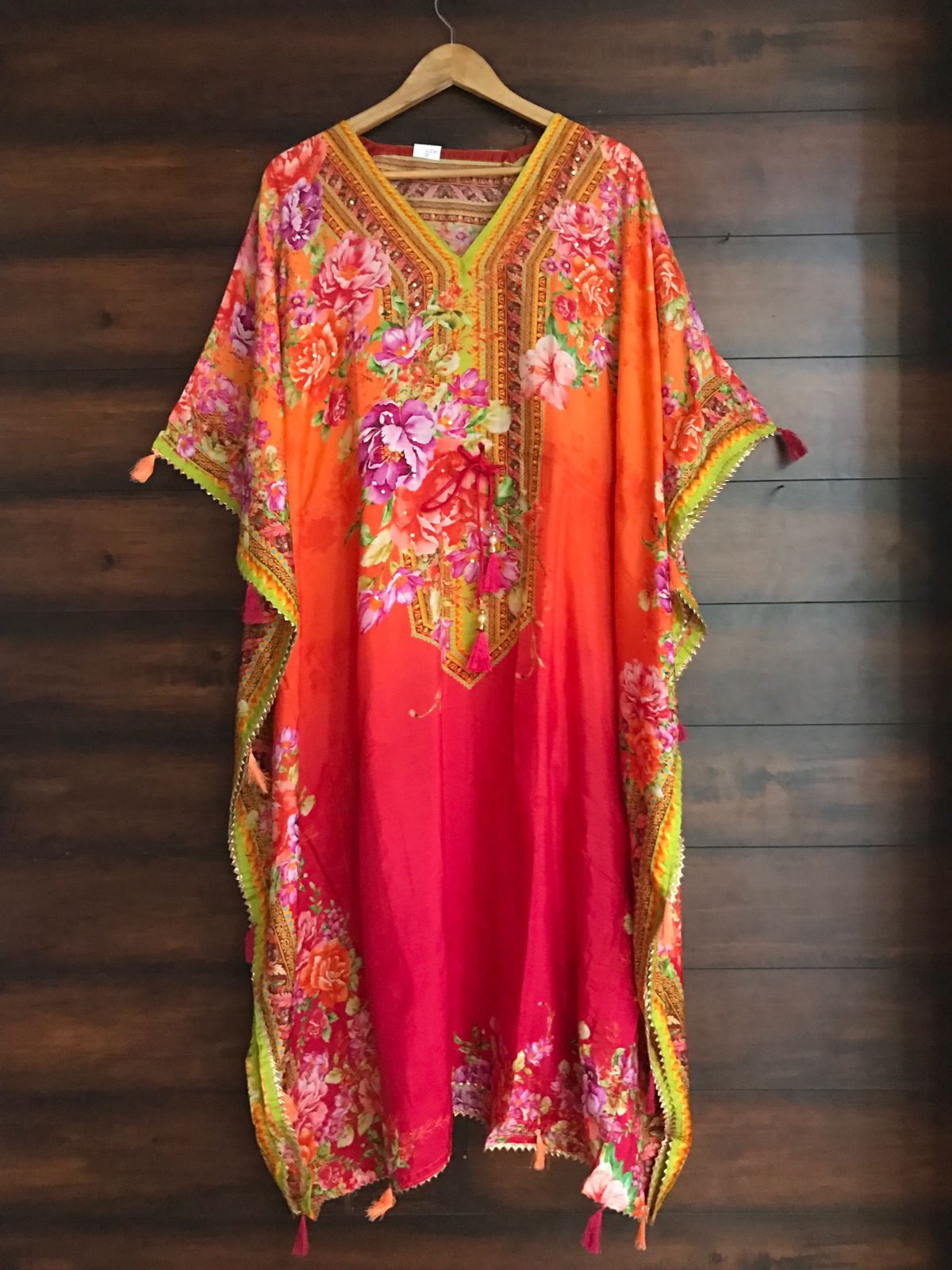 Kaftan dress - Saffronfashionindia