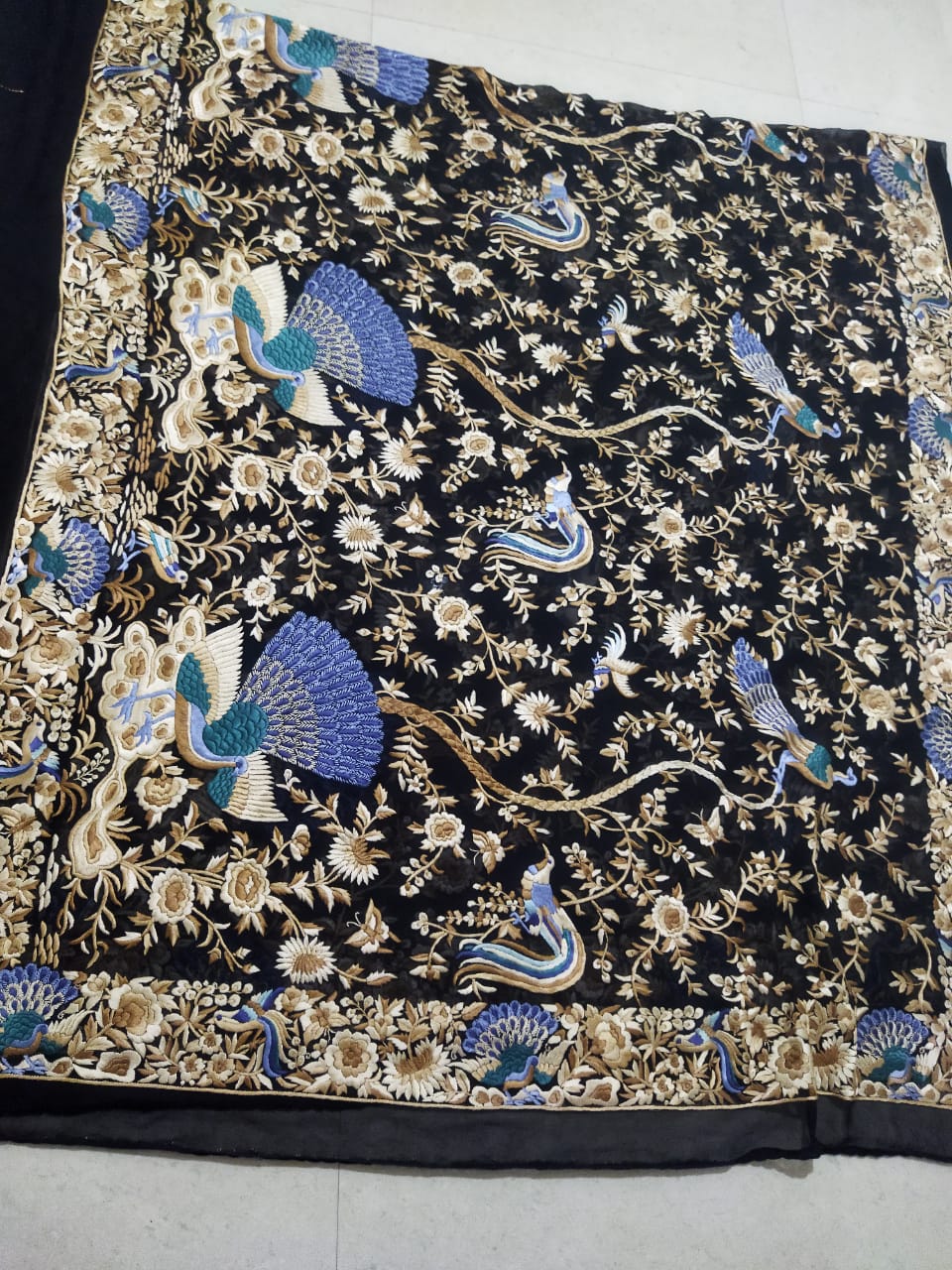 Manipura Parsi dupatta - Saffronfashionindia