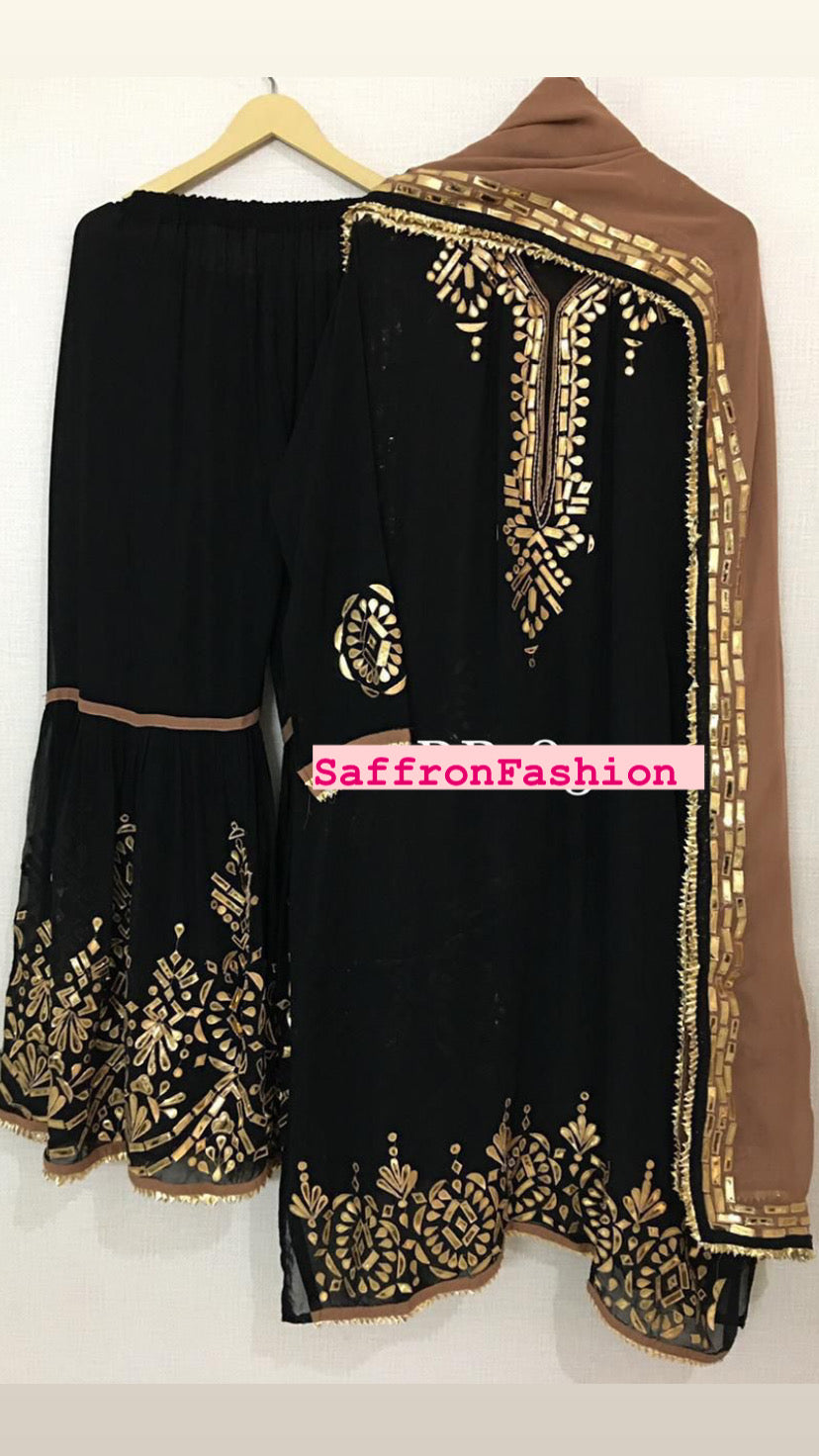 Tanaiza sharara dress - Saffronfashionindia