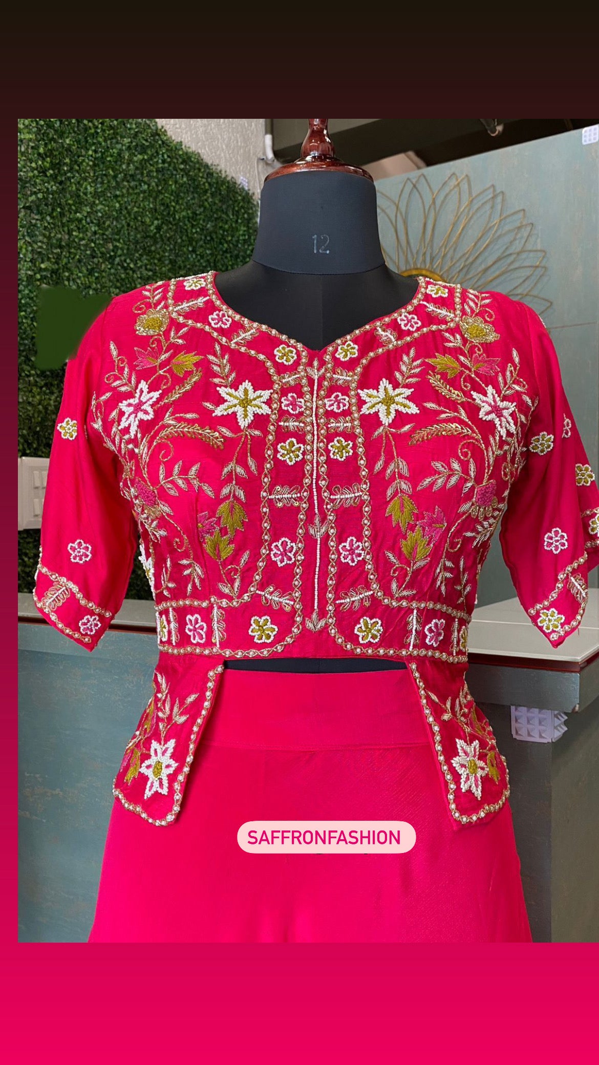 Rubina indowestern dress - Saffronfashionindia