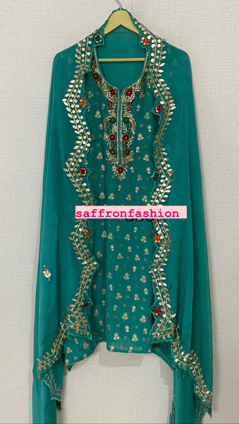 Ozora inspired lehanga choli - Saffronfashionindia