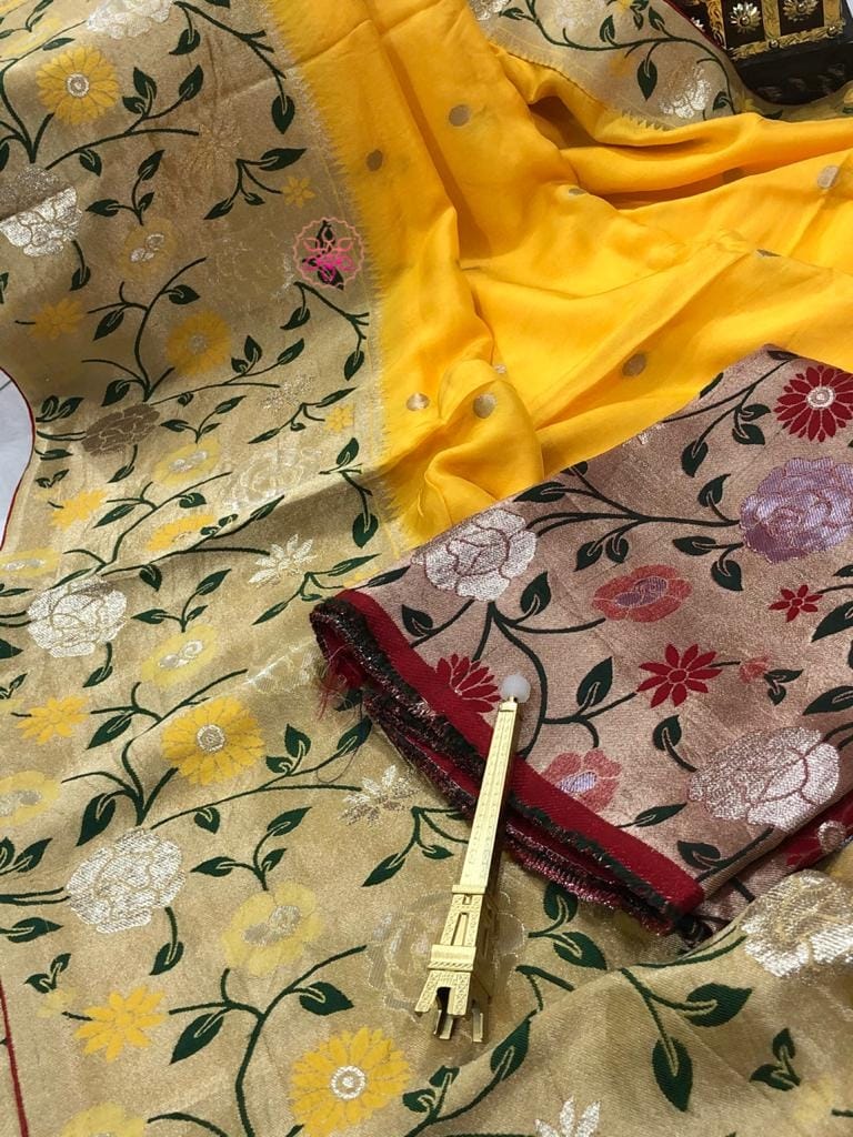 Banarsi bridal saree - Saffronfashionindia