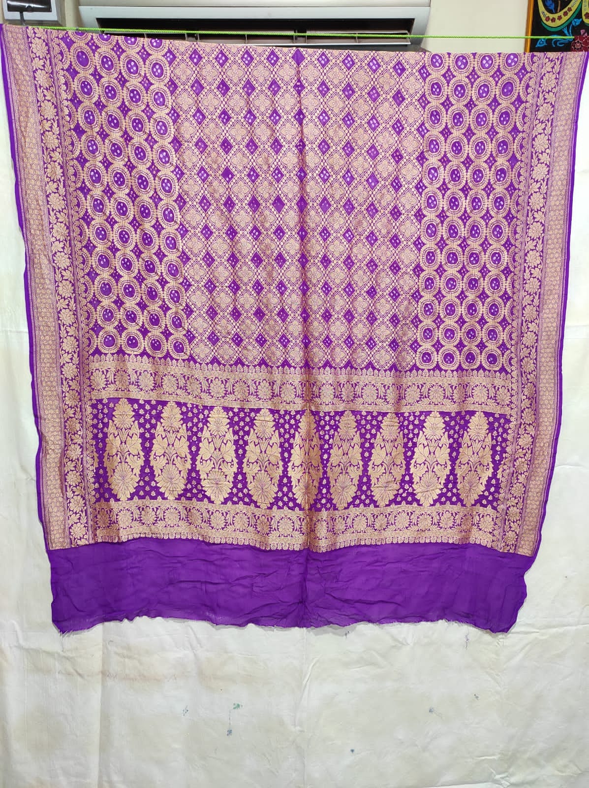 Rajika bandhani banarsi dupatta - Saffronfashionindia