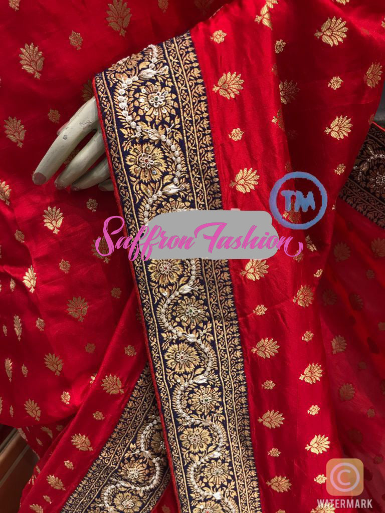 Reva munga gottapatti saree - Saffronfashionindia