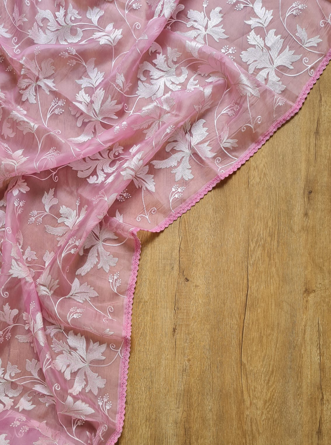 Ravines organza saree - Saffronfashionindia