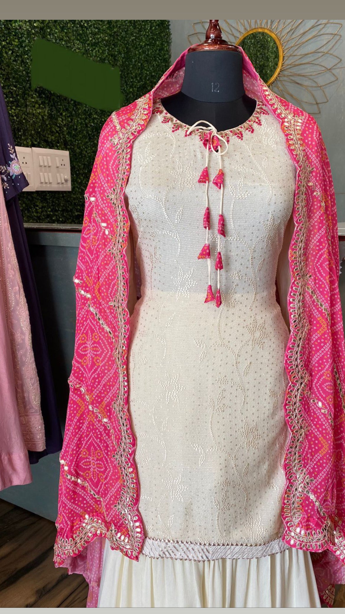 Civina gharara set - Saffronfashionindia
