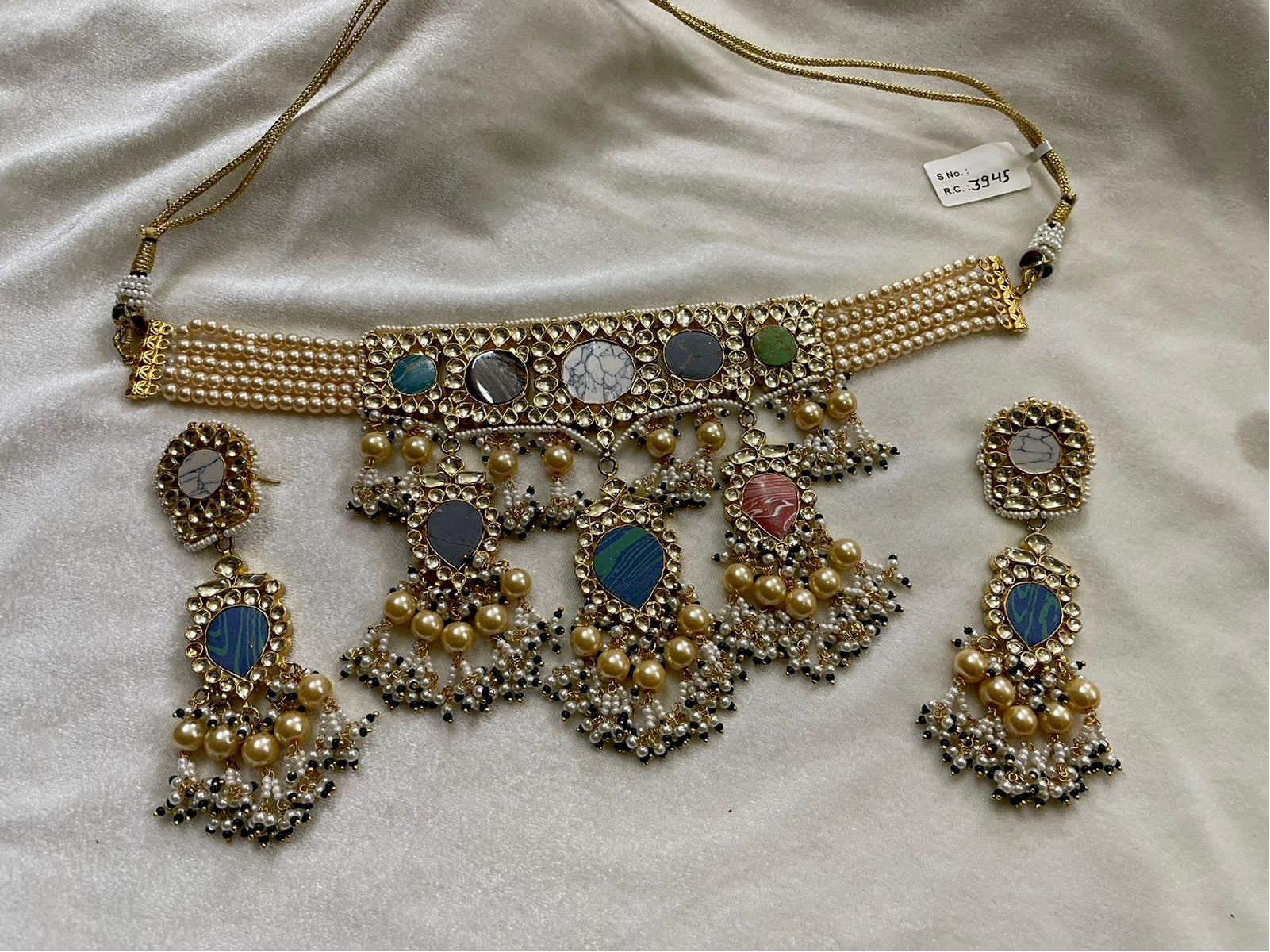 Maria necklace set - Saffronfashionindia