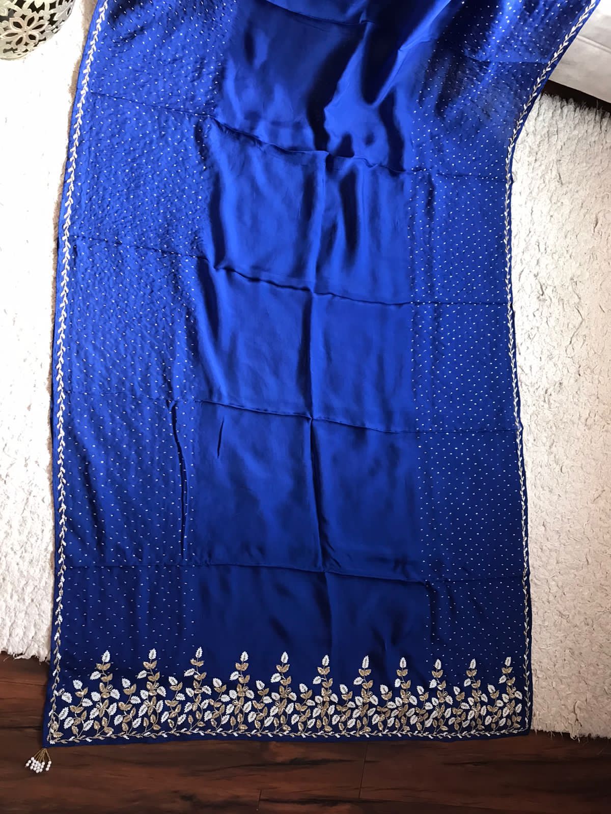 Ravisha premium organza silk saree - Saffronfashionindia