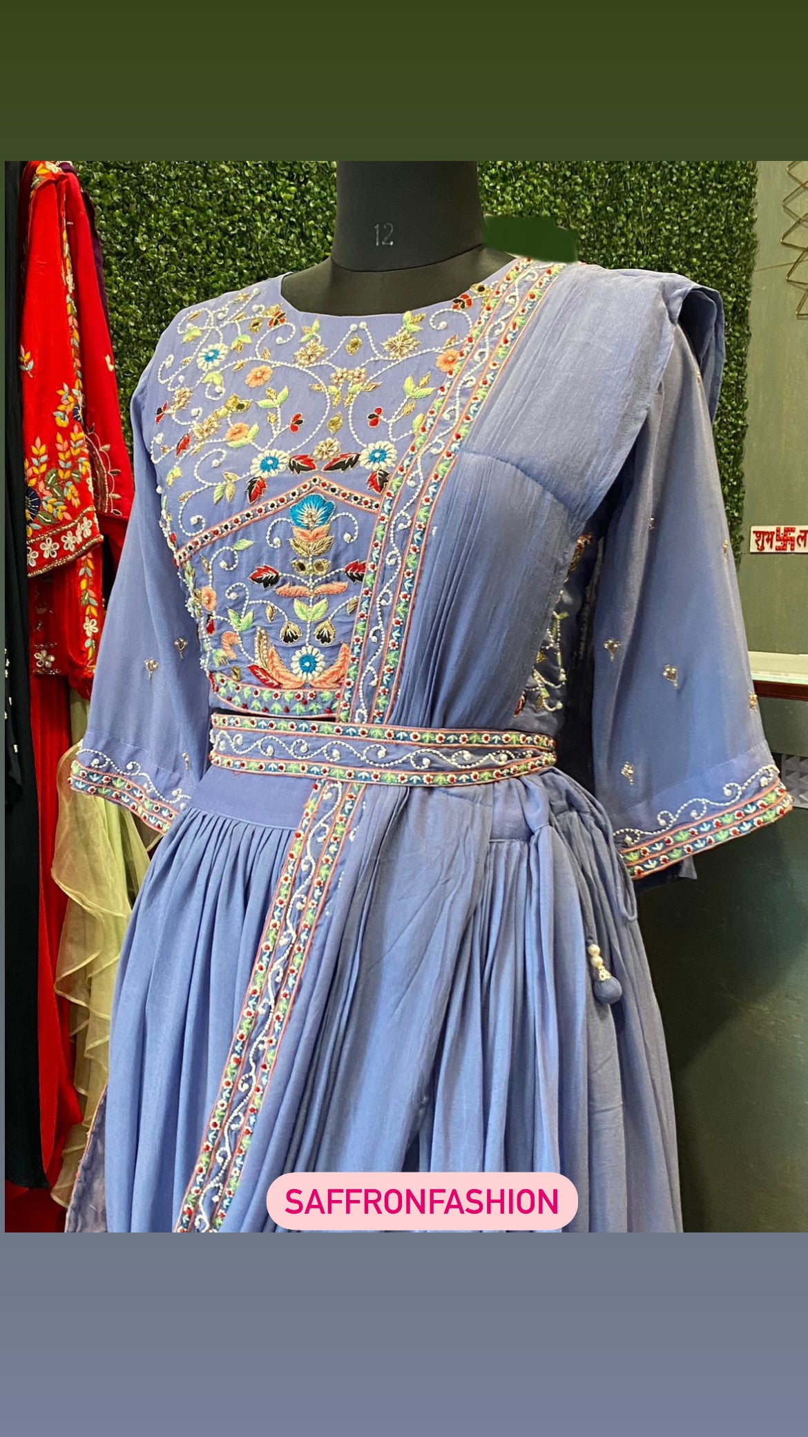 Kiwik indowestern dress - Saffronfashionindia