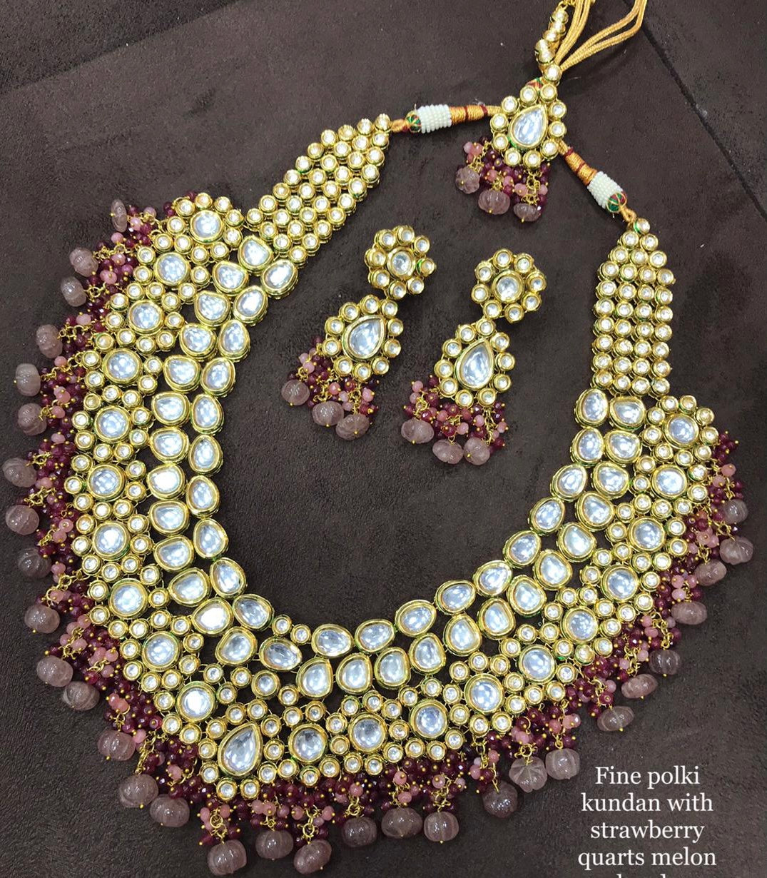 Mughal inspired bridal necklace - Saffronfashionindia